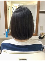キャトル(hair make QUATRE)&nbsp;３０代からのナチュラル丸みボブ☆