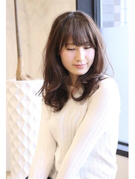 ソッリーソ ヘア(sorriso hair) 【sorriso hair桜山】30代40代◎ミディアムヴェールウェーブ