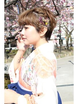 リスタバイネオリーブ 浅草(Re:sta by neolive) 卒業式　袴着付け　ヘアセット☆