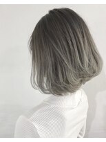 グレーカラー☆立体感ボブ☆