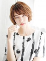 ヘアメイク ナル(hair make nalu) 毛先ニュアンスカールのショートスタイル