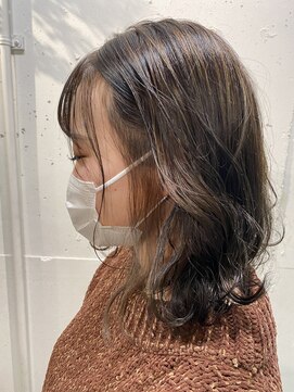 エル(EL by green) 《tomi》ミディアムレイヤー×デザインカラー