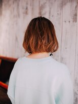 アラワラブルー(arrawarra blue)&nbsp;斜め前髪エアリーボブ/20代/30代/40代/50代/倉敷/白楽町