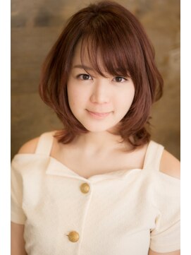 アマンヘアーイースト 吉祥寺東口店(Aman hair-e) 大人かわいい 小顔 斜めバング ハニーヘア【Aman hair 吉祥寺】