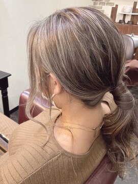 タンゴイ(tanGoi) バレイヤージュ ホワイトベージュ