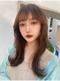くびれ韓国ヘア/ココアベージュカラー【新宿】