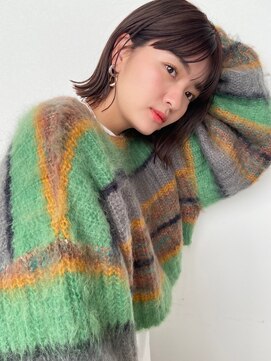 ケーツー あべのキューズモ－ル店(K-two) [K-two] ミニウルフ テラコッタ 外ハネボブ[天王寺/阿倍野]