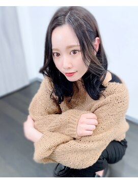 ログネオン(.6 -ROGU- neon) 【ログネオン】暗髪×韓国巻き