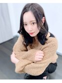 【ログネオン】暗髪×韓国巻き