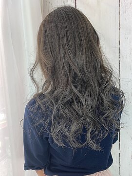 アレンヘアー 九条店(ALLEN hair) ミントアッシュグレージュグラデーションカラー
