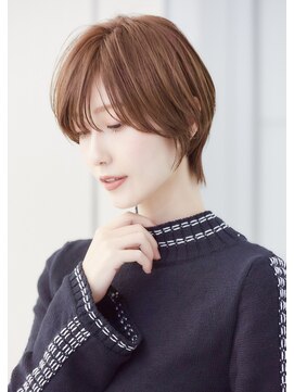 ミチオ ノザワ ヘアサロン ギンザ(Michio Nozawa HAIR SALON Ginza) グレイヘアー/ラウンドマッシュ/こなれヘア/サイドバング/カラー