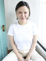 バース(BIRTH)&nbsp;天神【BIRTH】大人かわいい外ハネボブ×セクションカラー　3