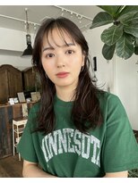 ベル 銀座並木通り店(Belle)&nbsp;大人気2wayバング×外ハネミディアム＊