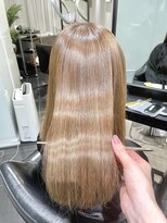 ラブクロムトーキョー オモテサンドウ(LOVECHROME OMOTESANDO)&nbsp;美髪ベージュ/グレージュカラー髪質改善トリートメント縮毛矯正