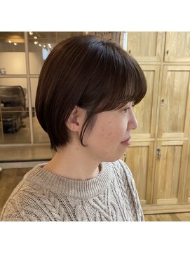 ヘアスペース リズム グリーン(Hair space Rizm green) 骨格補正ショート 30代40代50代60代