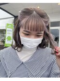 透明感＆抜け感が可愛い   パールベージュ