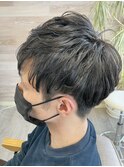 【30代40代】束感ショートパーマスタイル