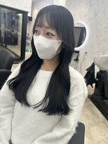 ドットモーダ  町田店(dot. mooda)&nbsp;【艶カラー×顔周りカット】韓国/韓国ヘア/町田/町田駅/学割