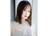 【2・3回目☆】カット＋根元カラー ￥9900［コテ巻き風パーマ/韓国パーマ］