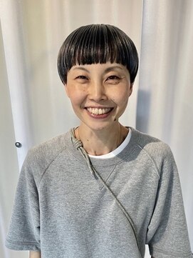 アイビー 吉祥寺(I Be, KICHIJOJI) アンブレラオンカラー 大人マッシュショート【吉祥寺 美容院】