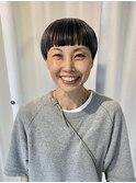 アンブレラオンカラー 大人マッシュショート【吉祥寺 美容院】