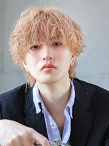 ハイパー(HYPER)&nbsp;ツイストシャドウパーマ【メンズ／ブリーチ／メンズカット】