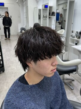 ドットトウキョウ 横浜店(dot.tokyo) 【菊地瞬平】緩めスパイラルパーマ(横浜/メンズパーマ)
