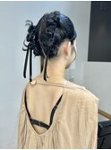 20代30代ボブでもできる♪大人可愛い編み込み風簡単アレンジヘア