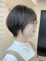 ショートボブ/簡単スタイリング/丸みショート/可愛い/20代30代