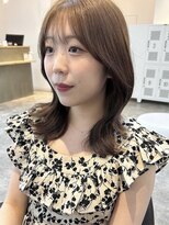 スティル カラン(STILL calin)&nbsp;ベージュカラー × ミディアムレイヤー