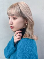 アルバム 銀座(ALBUM GINZA)&nbsp;くすみベージュ秋色透明感カラー_ba437923