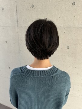 アチーブ ヘア デザイン(achieve hair design) ふんわりショートボブ襟足スッキリ大人キレイ20代30代40代