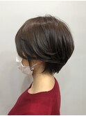 すっきりショートヘア
