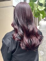 ローレンアンドパレード 並木坂店(Lauren&Parade)&nbsp;カシスカラー　グラデーション　ケアカラー　艶髪　美髪