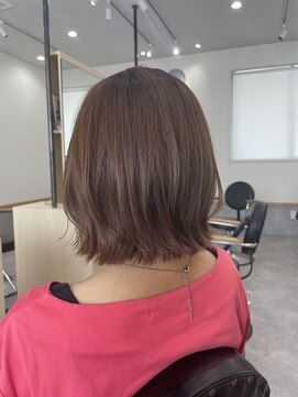 ソヨン 豊田市駅店(SOYON) 47.レイヤーボブ/切りっぱなしボブ/顔周りカット/韓国ヘア