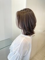 リノ ヘアー デザイン 河原町三条(Lino Hair Design)&nbsp;透明感ベージュのくびれスタイル♪