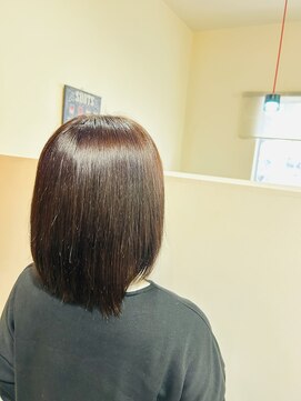 ライトアーム(Right arm) カット＋カラー＋縮毛矯正