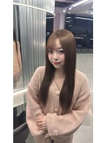 ジーナリア(Xena ria)&nbsp;《rena》ワンブリーチで叶うマロンベージュ