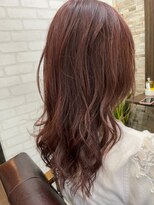 ハサミバイアトリエナガノ 千葉(8sami by atelier nagano) ショートボブ/センターパート/ツヤ髪/グラデーション/イヤリング