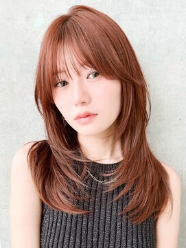 ロンドホットリップ 立川(Lond hot lip) くびれ/顔周り/オリーブグレー/チャコール/レイヤーカット/立川