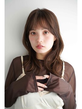 シェル 立川(shell) くびレイヤーエモージュシルキーベージュデザインカラー【立川】