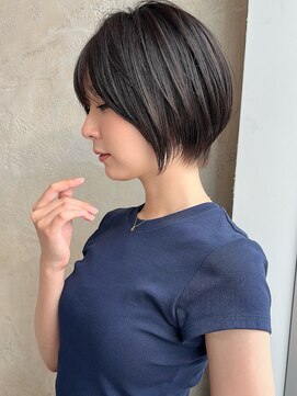 アフロート ルヴア(AFLOAT RUVUA) みね似合わせショートボブで垢抜け★30代40代50代前下がり新宿