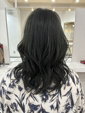 ハル(HAL) ナチュラルレイヤー オリーブカラー