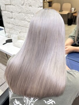 フリーラ 横浜(freera) ブリーチカラー ダブルカラー ホワイトカラー 髪質改善 艶髪