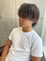 カケル(×.)&nbsp;無造作マッシュウルフ/メンズパーマ