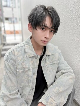 ネクストハラジュク(NEXT HARAJUKU) 【曲がる縮毛矯正】フェザーパーマスサーフカールブルーブラック