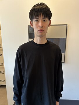 マッシュショート/MEN’S HAIR/フェザーパーマ/伏見／栄/名駅