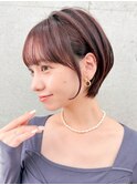 ショート/ショートボブ/顔周り/縮毛矯正/小顔/立川