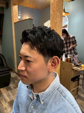 スタンドバーバー 柏(STAND BARBER) MEN’S HAIR/波巻ツイストスパイラル/フェザーパーマ/柏