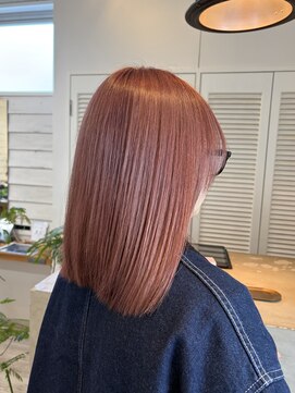 コノアラボ 守谷店(Conoah labo) 春におすすめ！ピンクベージュ(ブリーチ1回～)